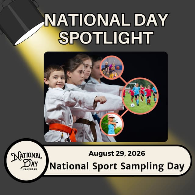 National Sport Sampling Day