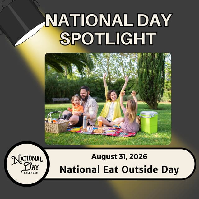 National Eat Outside Day