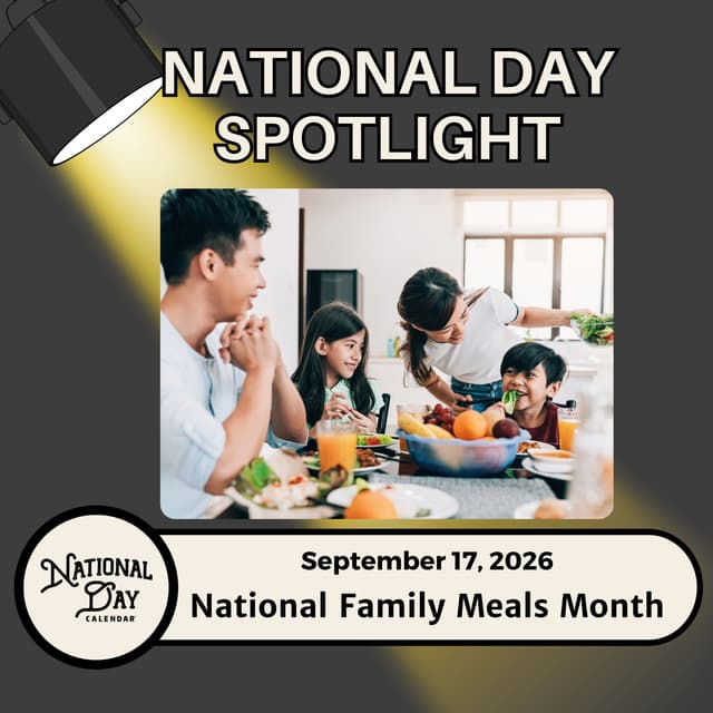 National Family Meals Month