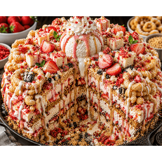 FLAVORVILLE™ STRAWBERRY SHORTCAKE CHEESECAKE FUNNEL CAKE COOKIE BUTTER DREAM