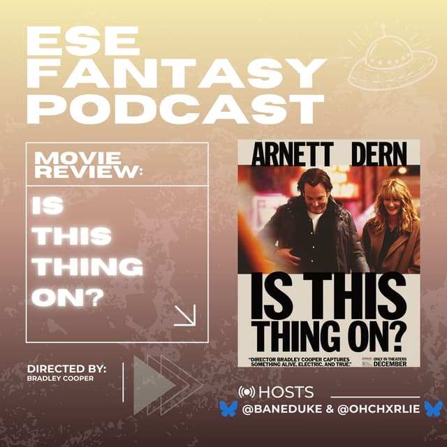Movie Review: Is This Thing On? (2025) - Bradley Cooper 3rd Feature Film!