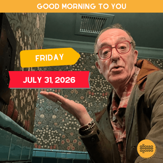 Don’t settle today: Friday, July 31, 2026