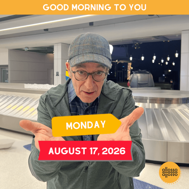 Have gratitude today!: Monday, August 17, 2026