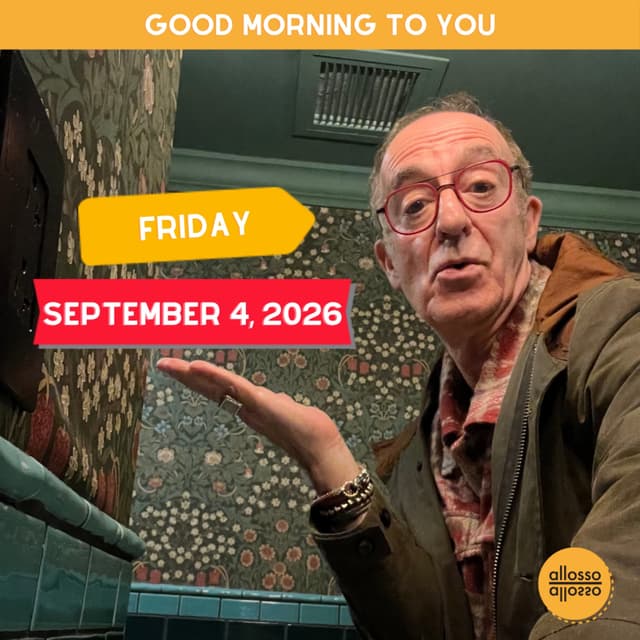 It’s okay to hit a wall!: Friday, September 4, 2026