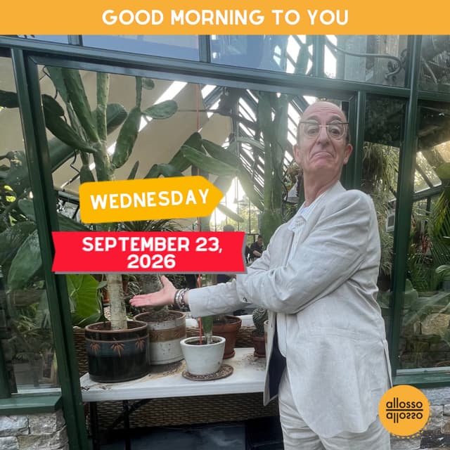 Work with joy today!: Wednesday, September 23, 2026