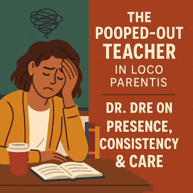 The Pooped-Out Teacher in Loco Parentis: Dr. Dre on Presence, Consistency & Care