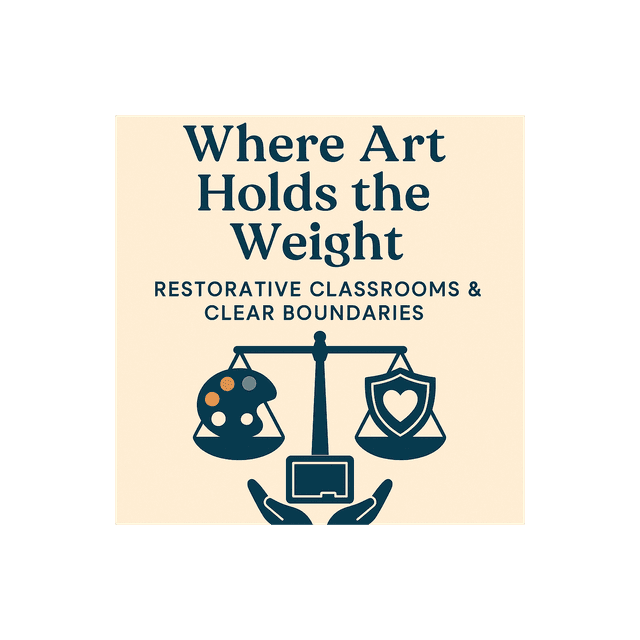 Where Art Holds the Weight: Restorative Classrooms, Clear Boundaries, and the Role of Art with Dr. Lisa Kay