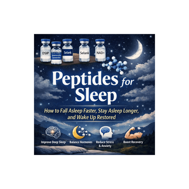 Peptides for Sleep: How to Fall Asleep Faster, Stay Asleep Longer, and Wake Up Restored