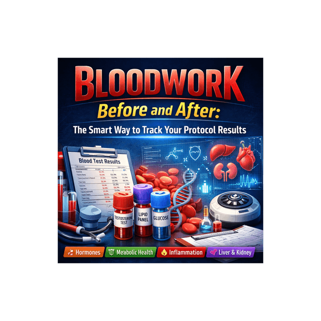 Bloodwork Before and After: The Smart Way to Track Your Protocol Results