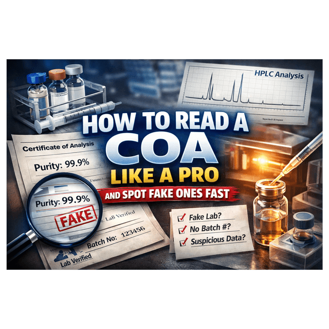 How to Read a COA Like a Pro and Spot Fake Ones Fast