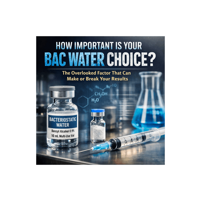 How Important Is Your Bac Water Choice? The Overlooked Factor That Can Make or Break Your Results