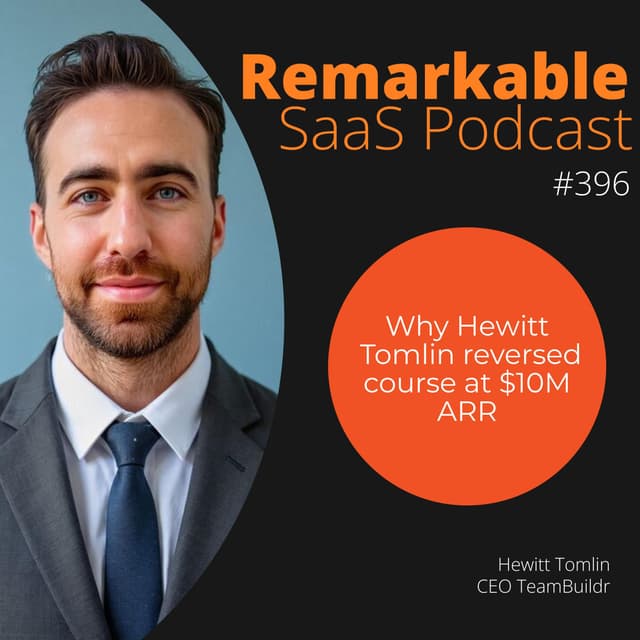 #396 – Why Hewitt Tomlin reversed course at $10M