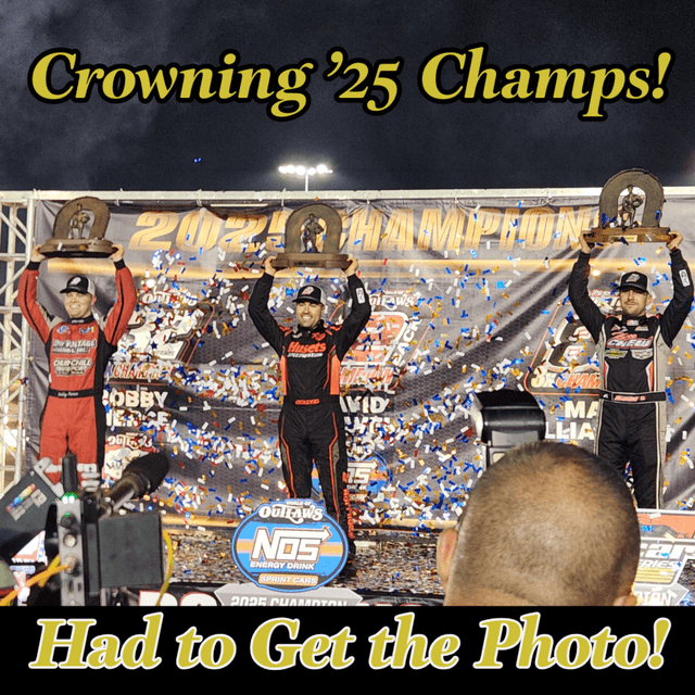 Early Wrecked Racecars & Championship Trophies!