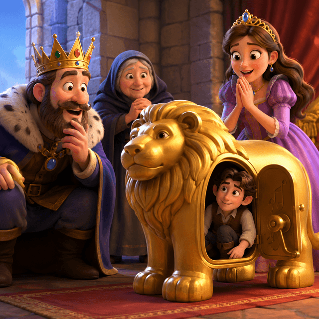 The Golden Lion丨Aesop’s Fables from Every Land