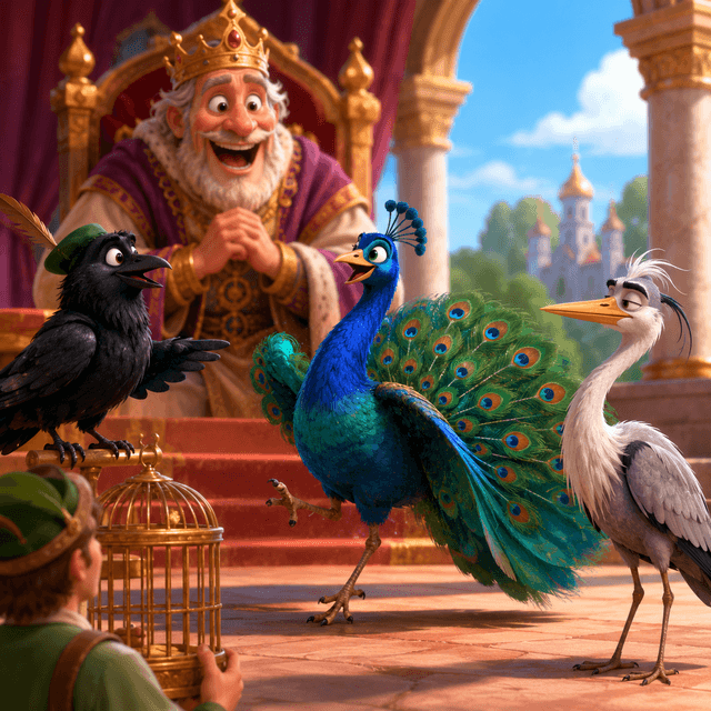 The Hunter and the Birds丨Aesop’s Fables from Every Land
