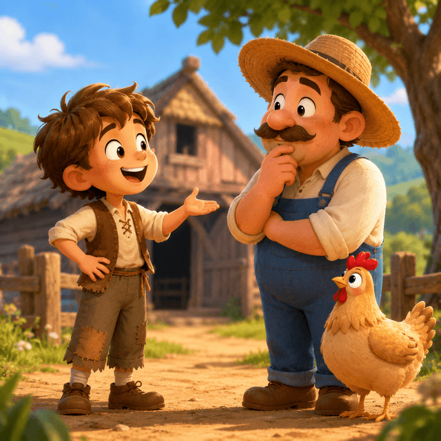 North American folktales: Jack and the Wonderful Hen丨Aesop’s Fables from Every Land