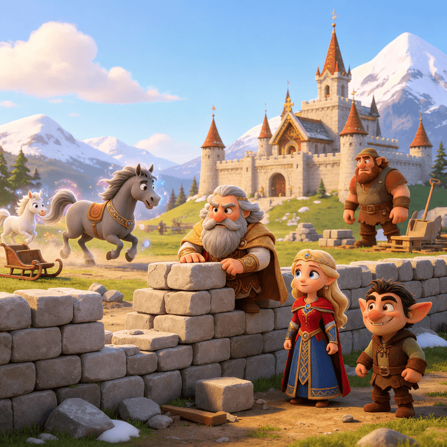 The Mighty Builder丨Aesop’s Fables from Every Land