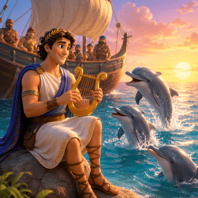 Arion and the Dolphin丨Aesop’s Fables from Every Land