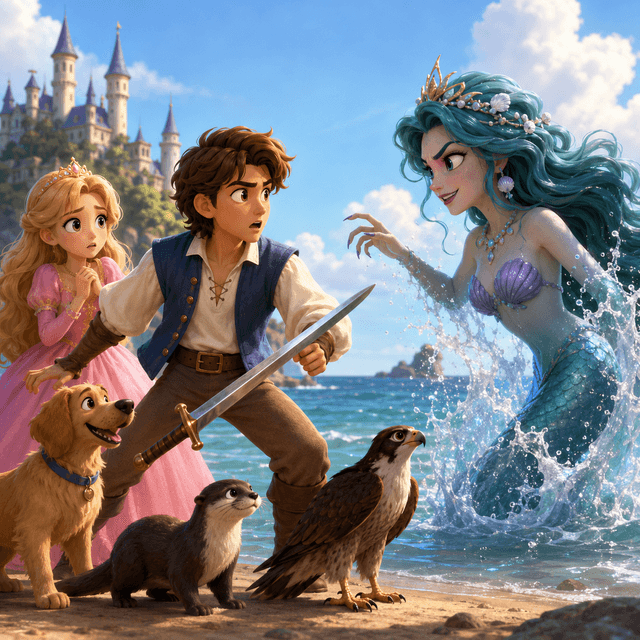 The Sea Maiden P2丨Aesop’s Fables from Every Land