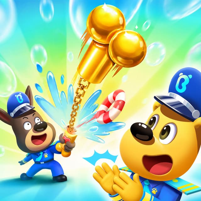 Officer Doberman's Baton Gets an Upgrade! P2丨Bubble Island