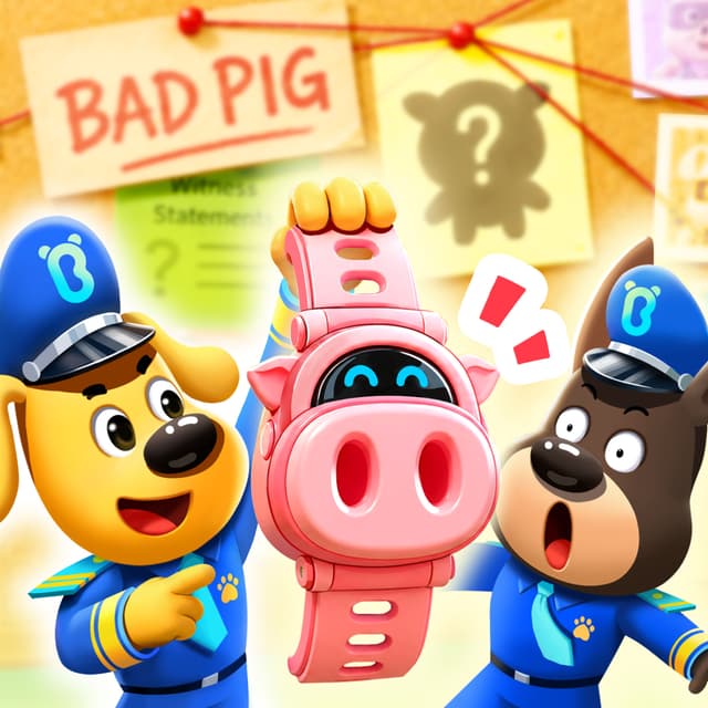 Stop! The Bad Guys with the Piggy-Nose Watches P3丨Bubble Island