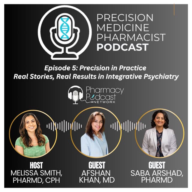 Precision in Practice; Real Stories, Real Results in Integrative Psychiatry | Precision Medicine Pharmacist Podcast