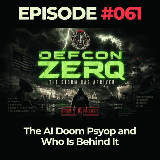 DEFCON ZERQ Ep. 061: The AI Doom Psyop and Who Is Behind It