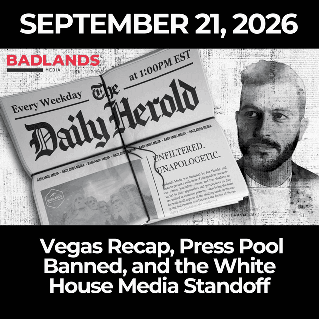 The Daily Herold: 9/21/26 - Vegas Recap, Press Pool Banned, and the White House Media Standoff