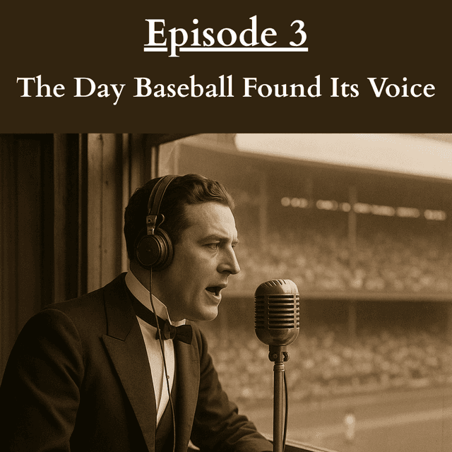 Ep3: The Day Baseball Found Its Voice