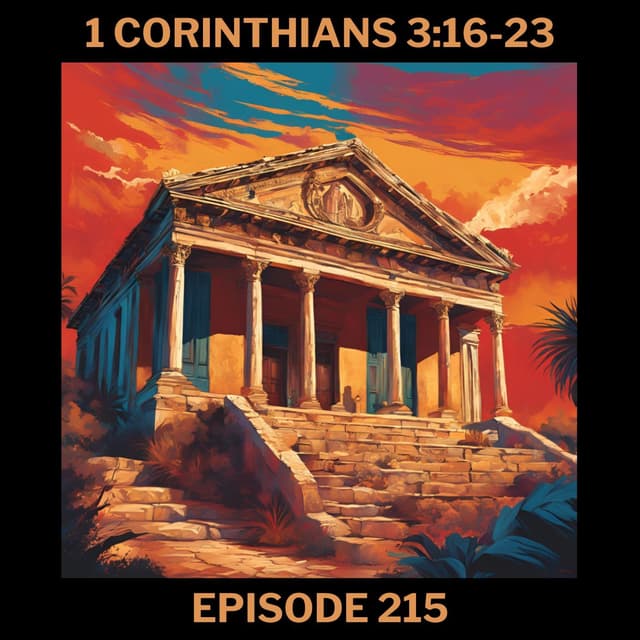 1 Corinthians 3:16-23