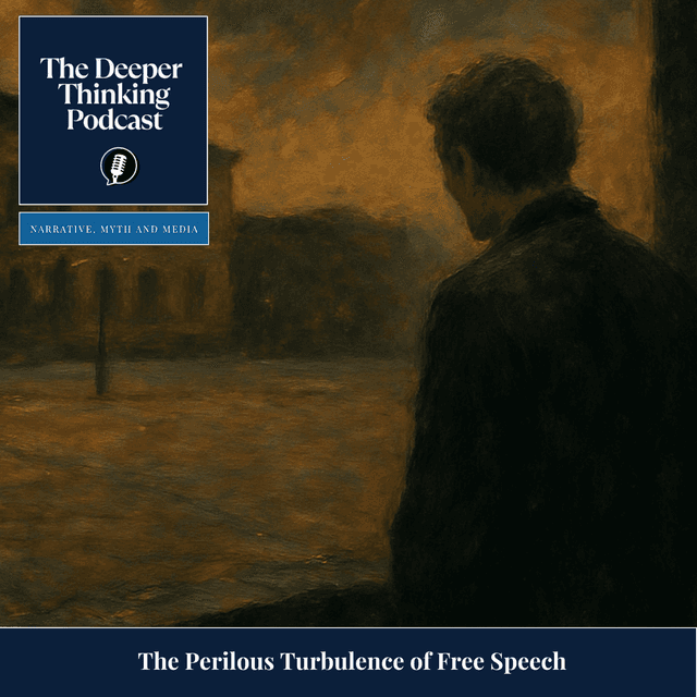The Perilous Turbulence of Free Speech - The Deeper Thinking Podcast