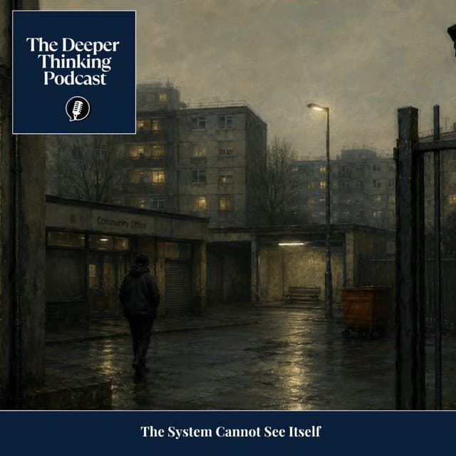 The System Cannot See Itself - The Deeper Thinking Podcast
