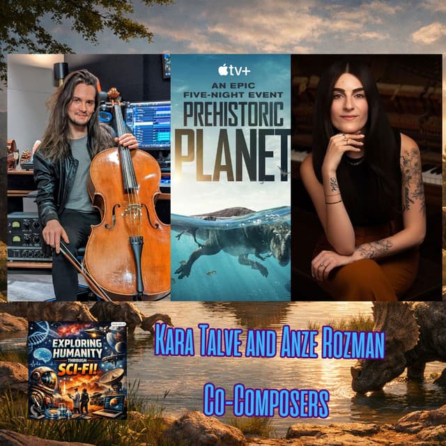 Scoring the Prehistoric Planet World: Kara Talve & Anže Rozman