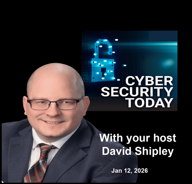 FBI Warns of QR Code Phishing & Europol's Major Cybercrime Crackdown CST Monday Jan 12 2026