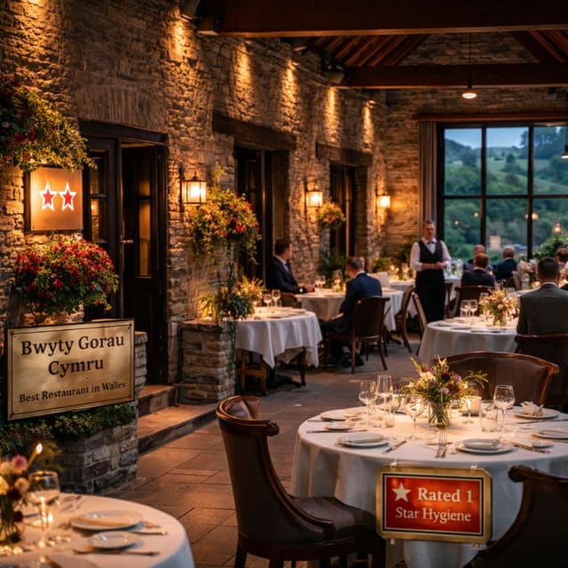 Eating at a Two Star Michelin Restaurant With a One Star Hygiene Rating