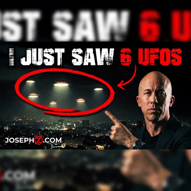 WE ENCOUNTERED 6 UFOs on February 20th 2026—HERE IS THE VIDEO SHOWING THEM.