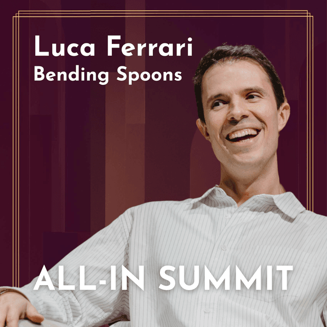 Luca Ferrari, Bending Spoons CEO: The $40K Origin Story, Buying Product-Market Fit & Why Private Equity Can't Compete
