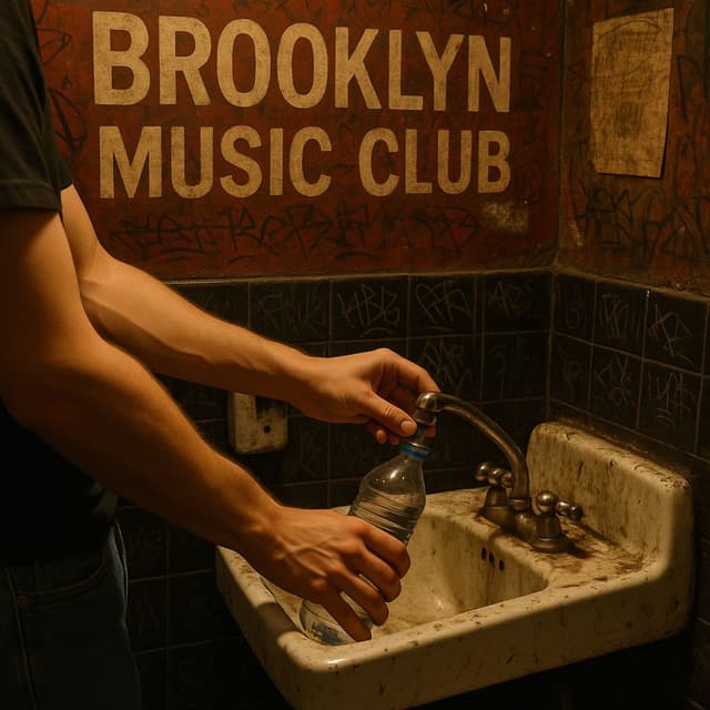 Tap Water From a Sketchy Bathroom Sink