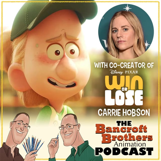Co-creator of Pixar's Win or Lose series, Carrie Hobson!