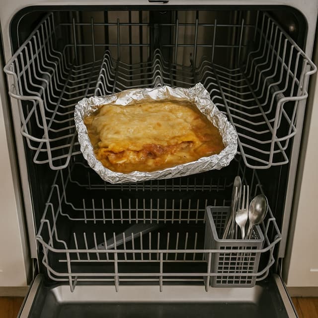 Dishwasher Lasagna