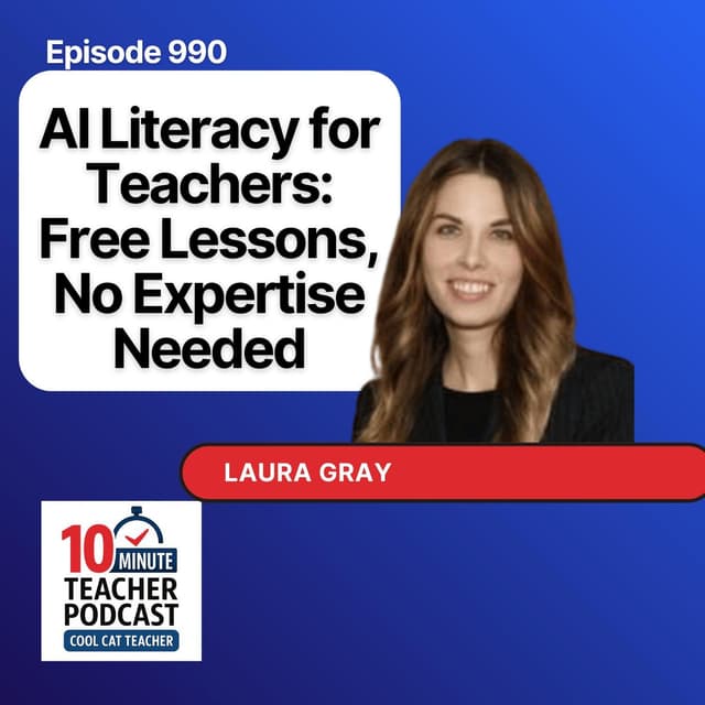 AI Literacy for Teachers: Free Lessons, No Expertise Needed