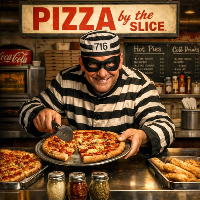 Pizza Sold by a Person That Broke Into the Restaurant