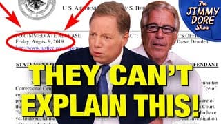 U.S. Attorney Reported Epstein's Suicide The DAY BEFORE HE DIED!