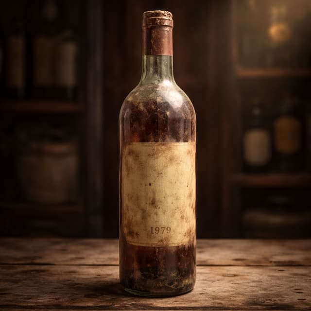 Improperly Stored 44 Year Old Wine