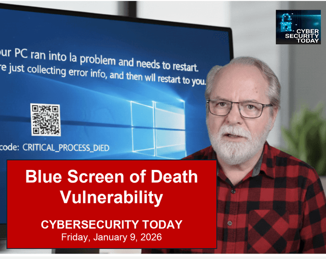Window's Blue Screen of Death Vulnerability