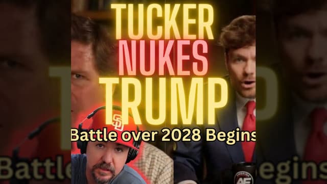 Tucker Carlson NUKES Trump Over Thomas Massie & AIPAC Takeover