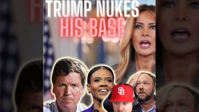 Trump Just NUKED Tucker, Candace, Alex Jones & Megyn Kelly – Epstein & Iran War Exposed